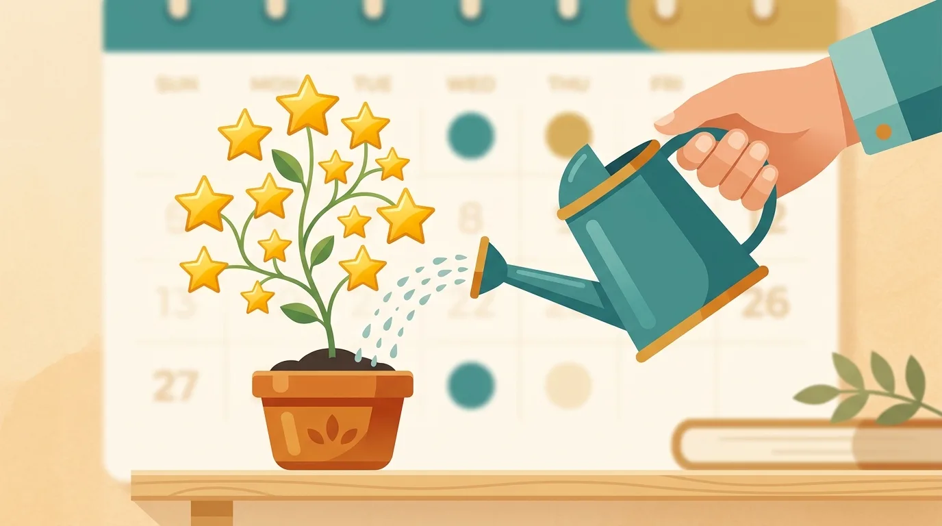 Growing Google reviews at a steady, safe pace